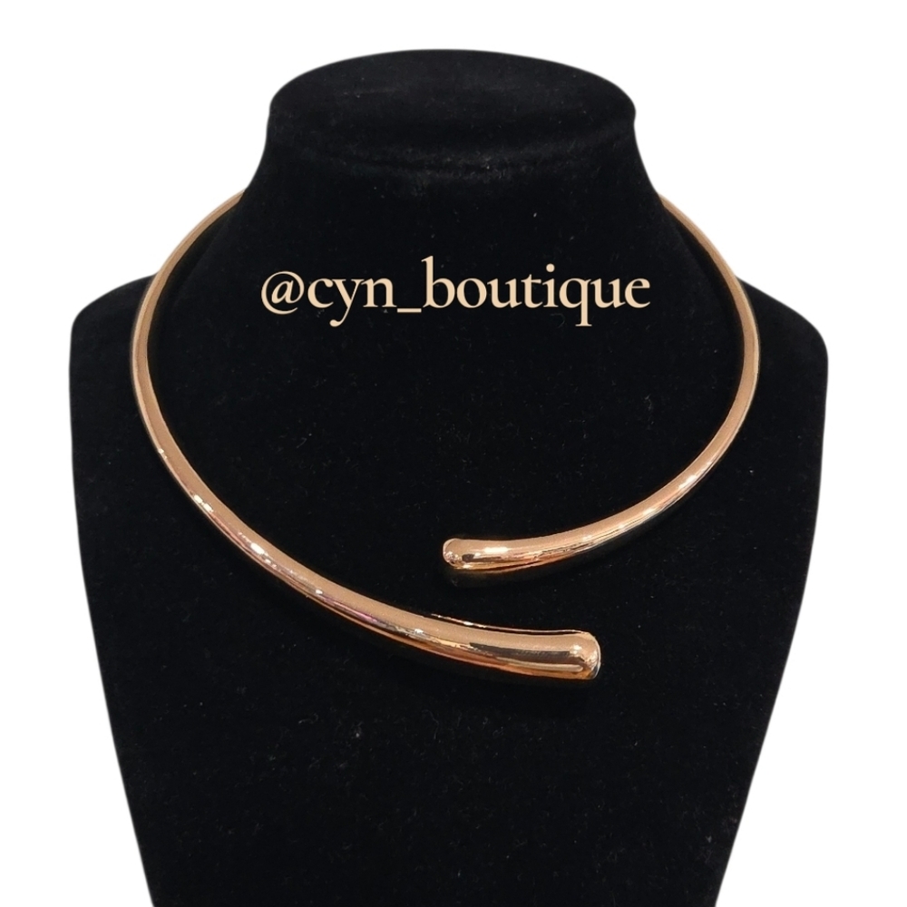 💛▪️House Of Harlow ▪️Elegant Gold Women's Choker Necklace